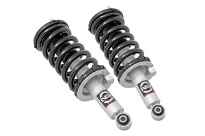 Nissan Titan Suspension Lift Kit - Front + Rear - Rough Country - N3 Performance Lifted Struts - '17-'24 Nissan Titan Suspension Lift Kit - Front + Rear - Rough Country - N3 Performance Lifted Struts - '17-'24